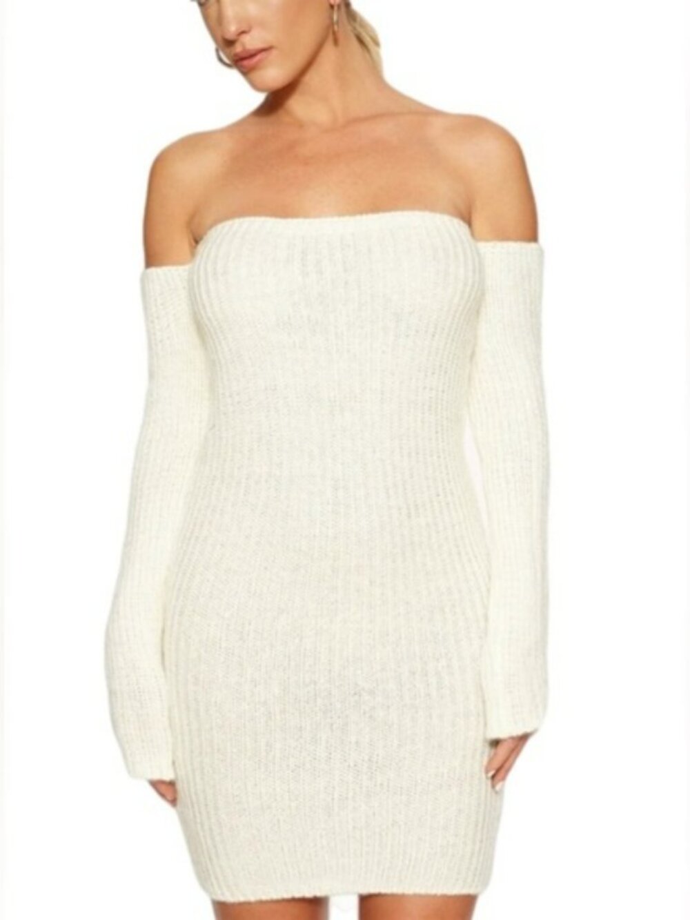 Naked Wardrobe Off the Knit sweater dress